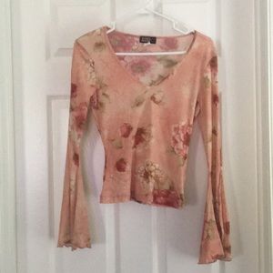 XOXO Jeans floral top